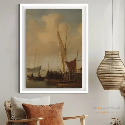 تابلو نقاشی کشتی - اسپو دکور