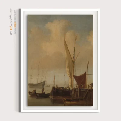 تابلو نقاشی کشتی - اسپو دکور