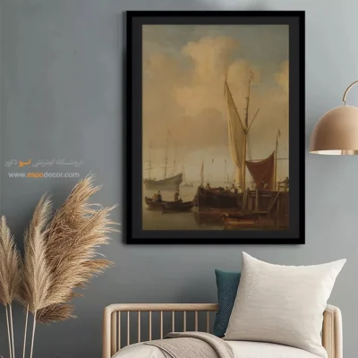 تابلو نقاشی کشتی - اسپو دکور