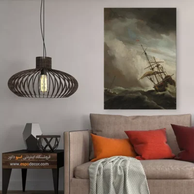 تابلو نقاشی کشتی - اسپو دکور