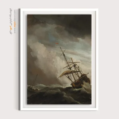 تابلو نقاشی کشتی - اسپو دکور