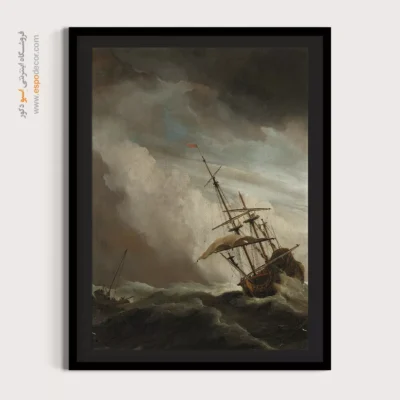 تابلو نقاشی کشتی - اسپو دکور