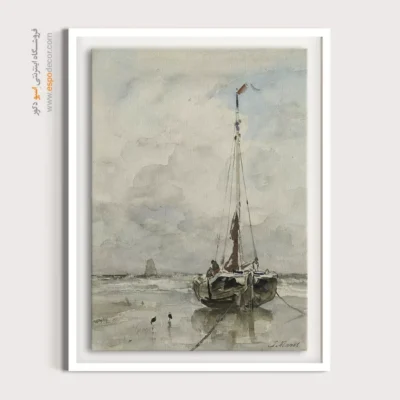 تابلو نقاشی کشتی - اسپو دکور
