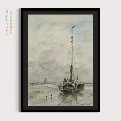 تابلو نقاشی کشتی - اسپو دکور