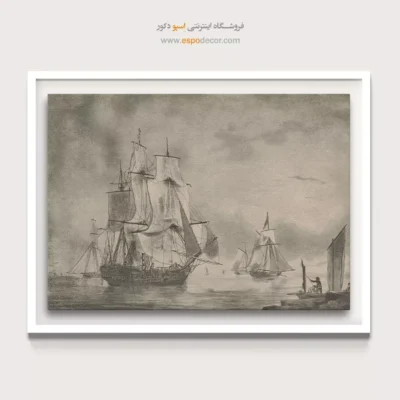 تابلو نقاشی کشتی - اسپو دکور
