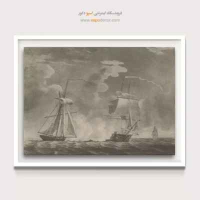 تابلو نقاشی کشتی - اسپو دکور