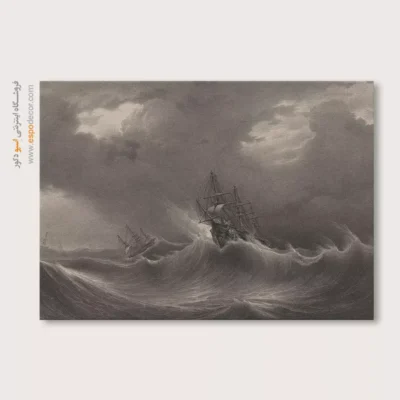 تابلو نقاشی کشتی - اسپو دکور