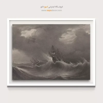 تابلو نقاشی کشتی - اسپو دکور