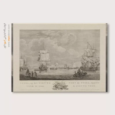 تابلو نقاشی کشتی - اسپو دکور