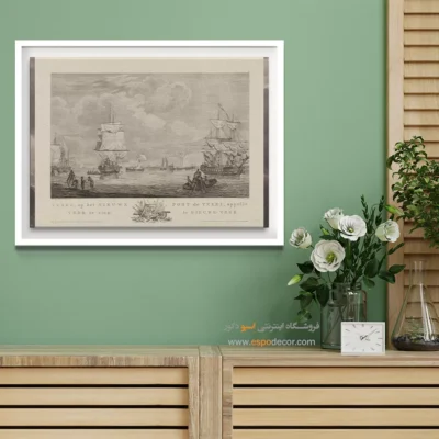 تابلو نقاشی کشتی - اسپو دکور