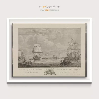 تابلو نقاشی کشتی - اسپو دکور