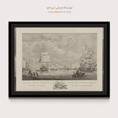 تابلو نقاشی کشتی - اسپو دکور