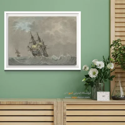 تابلو نقاشی کشتی - اسپو دکور