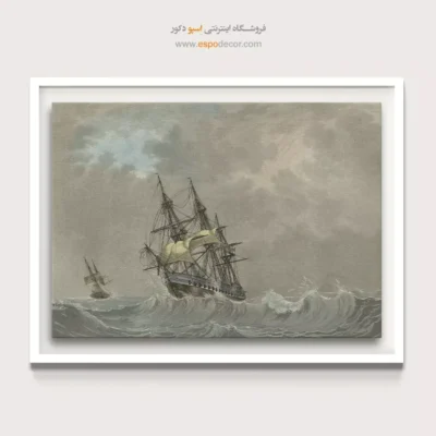تابلو نقاشی کشتی - اسپو دکور