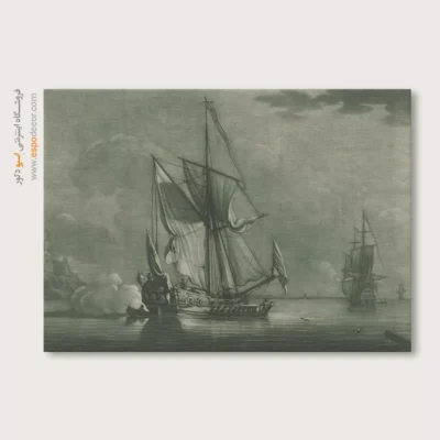 تابلو نقاشی کشتی - اسپو دکور