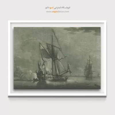 تابلو نقاشی کشتی - اسپو دکور