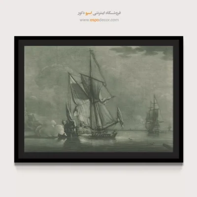 تابلو نقاشی کشتی - اسپو دکور