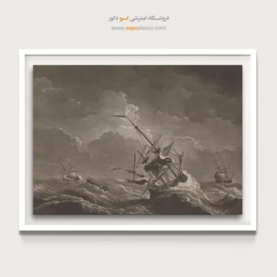 تابلو نقاشی کشتی - اسپو دکور