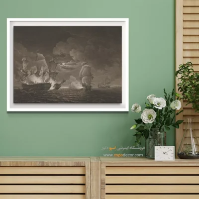 تابلو نقاشی کشتی - اسپو دکور