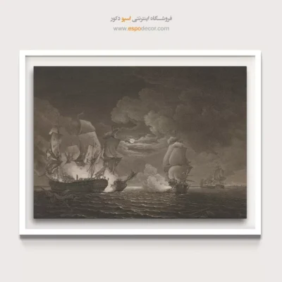 تابلو نقاشی کشتی - اسپو دکور