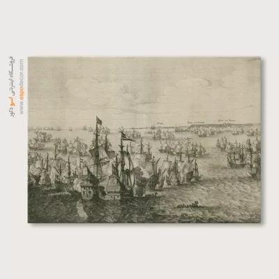 تابلو نقاشی کشتی - اسپو دکور