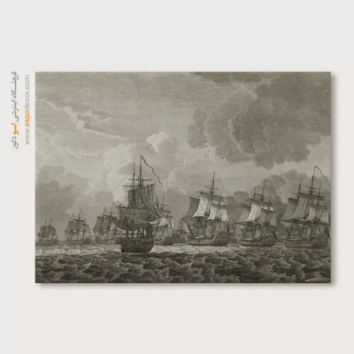 تابلو نقاشی کشتی - اسپو دکور