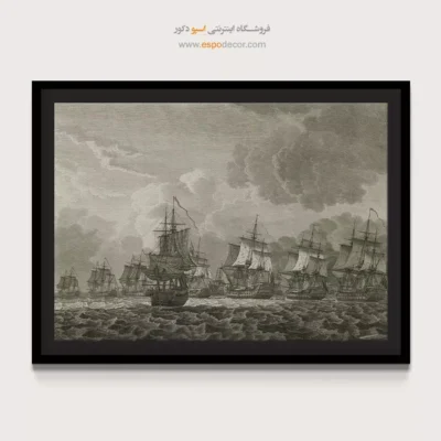 تابلو نقاشی کشتی - اسپو دکور