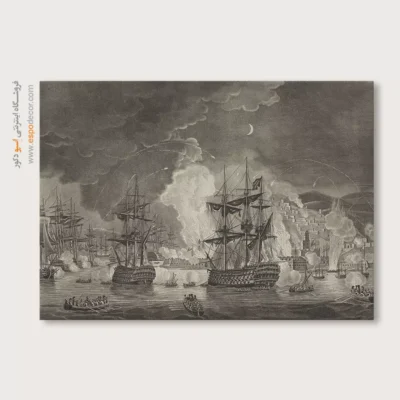 تابلو نقاشی کشتی - اسپو دکور