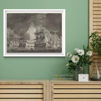 تابلو نقاشی کشتی - اسپو دکور