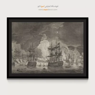 تابلو نقاشی کشتی - اسپو دکور