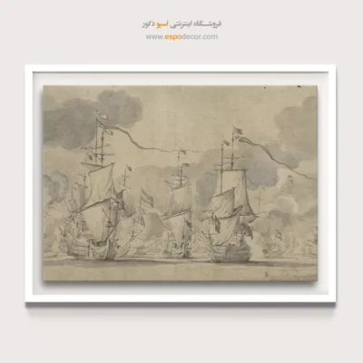 تابلو نقاشی کشتی - اسپو دکور