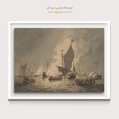 تابلو نقاشی کشتی - اسپو دکور