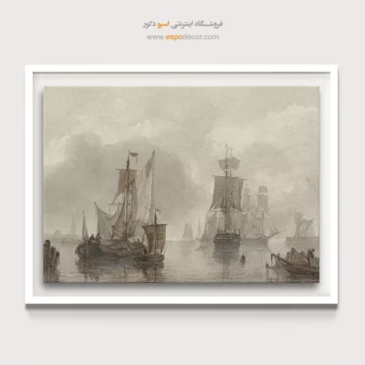 تابلو نقاشی کشتی - اسپو دکور
