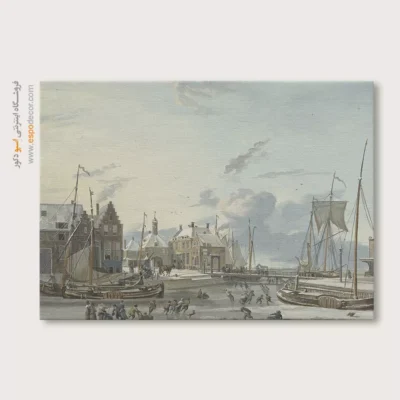 تابلو نقاشی کشتی - اسپو دکور