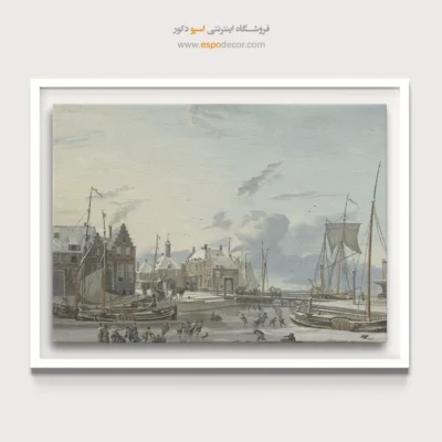 تابلو نقاشی کشتی - اسپو دکور