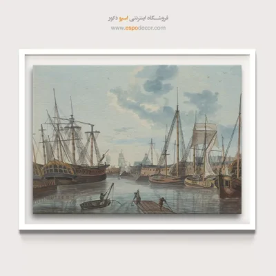 تابلو نقاشی کشتی - اسپو دکور