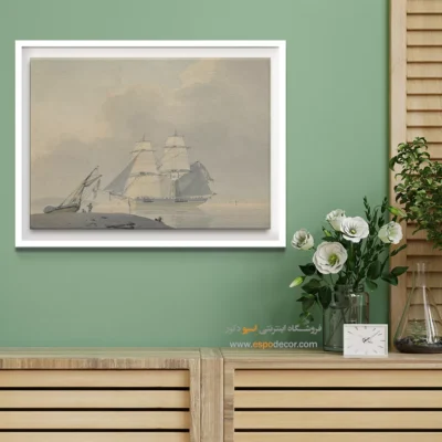 تابلو نقاشی کشتی - اسپو دکور