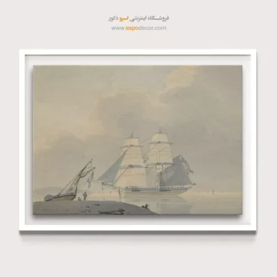 تابلو نقاشی کشتی - اسپو دکور