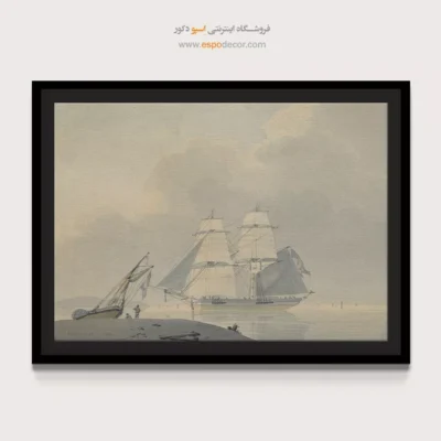 تابلو نقاشی کشتی - اسپو دکور