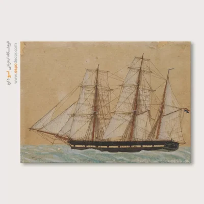 تابلو نقاشی کشتی - اسپو دکور