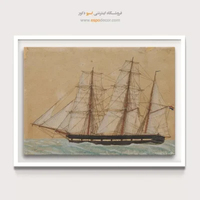 تابلو نقاشی کشتی - اسپو دکور
