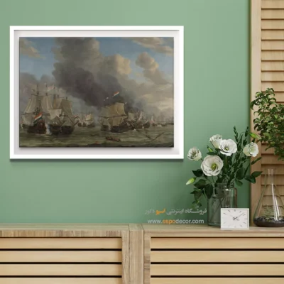 تابلو نقاشی کشتی - اسپو دکور