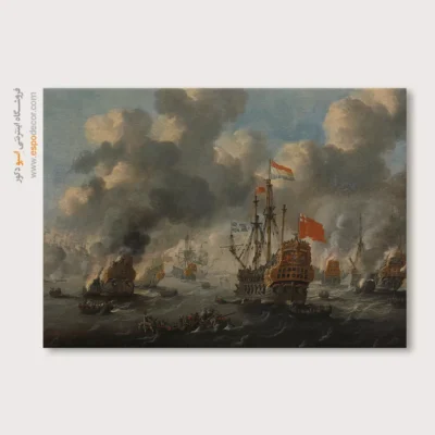 تابلو نقاشی کشتی - اسپو دکور