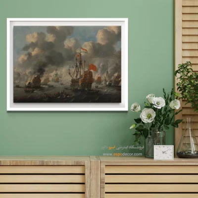 تابلو نقاشی کشتی - اسپو دکور
