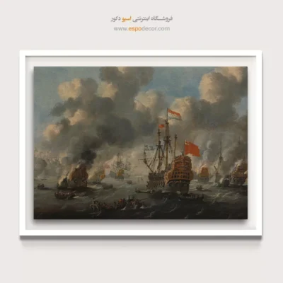 تابلو نقاشی کشتی - اسپو دکور