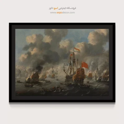 تابلو نقاشی کشتی - اسپو دکور