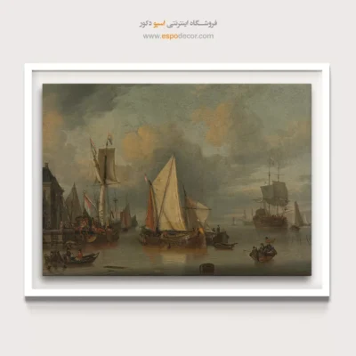 تابلو نقاشی کشتی - اسپو دکور