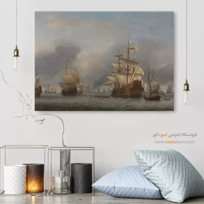 تابلو نقاشی کشتی - اسپو دکور
