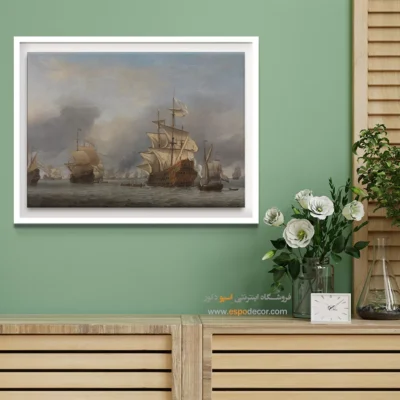 تابلو نقاشی کشتی - اسپو دکور