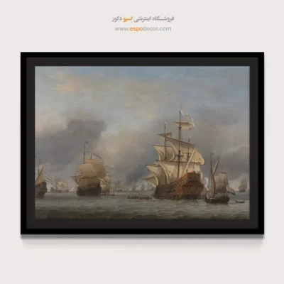 تابلو نقاشی کشتی - اسپو دکور